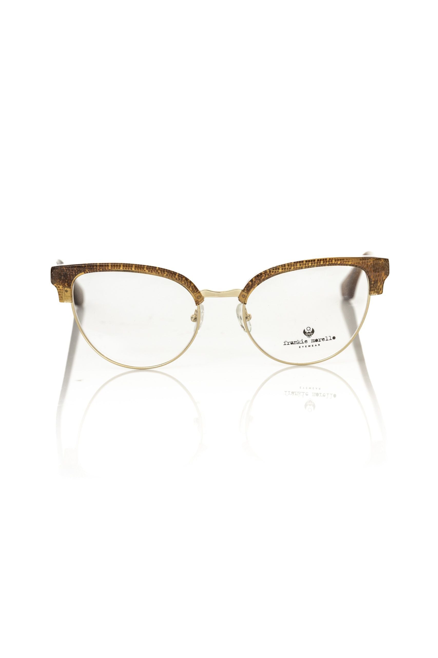 Frankie Morello Brown Metallic Fibre Women Frame - ClickThatClicks 