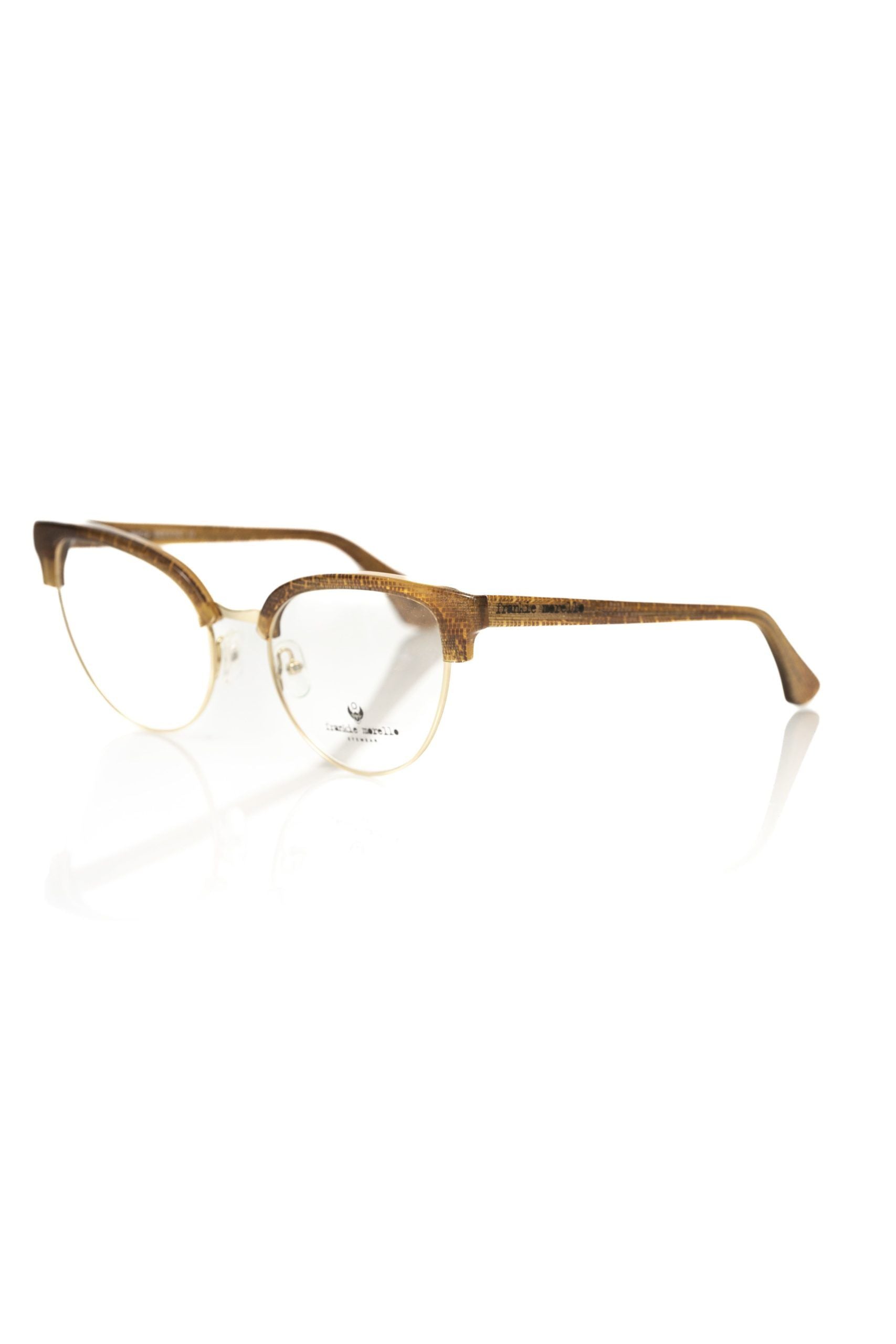 Frankie Morello Brown Metallic Fibre Women Frame - ClickThatClicks 
