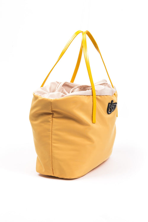 BYBLOS Yellow Polyester Women Shoulder Bag - ClickThatClicks 