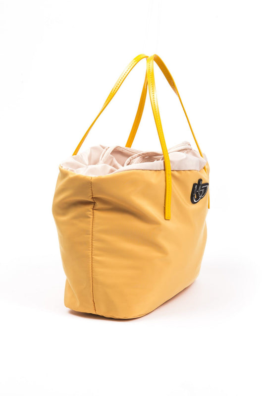 BYBLOS Yellow Polyester Women Shoulder Bag - ClickThatClicks 