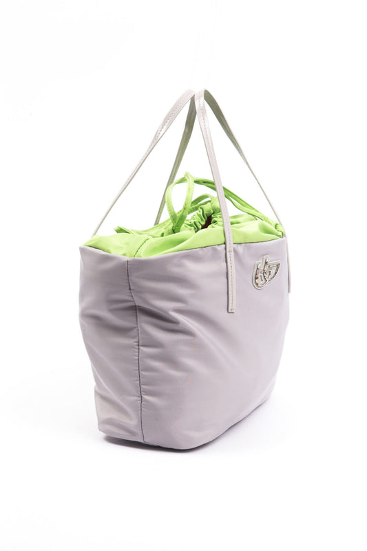 BYBLOS Gray Polyester Women Shoulder Bag - ClickThatClicks 