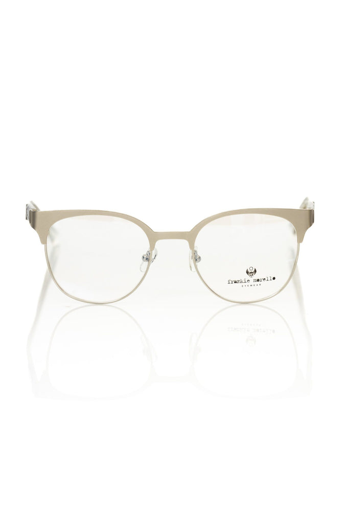Frankie Morello Black Metallic Women's Eyeglass Frame