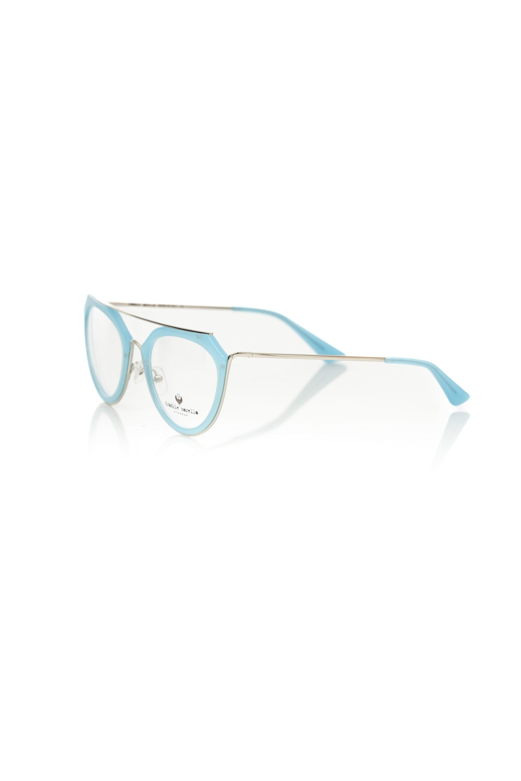 Frankie Morello Light Blue Acetate Women Frame - ClickThatClicks 