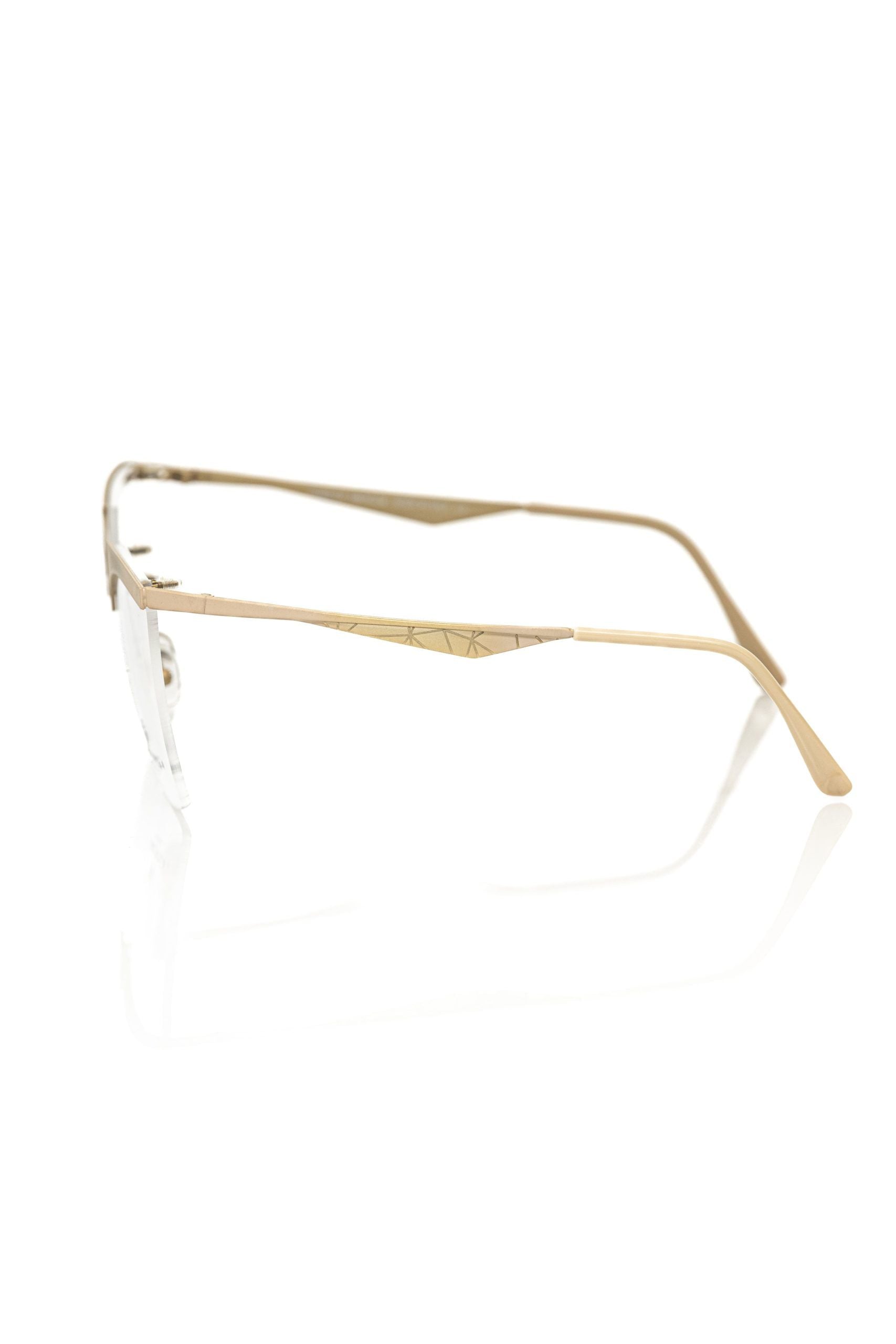 Frankie Morello Brown Metallic Women's Eyeglass Frame - ClickThatClicks 
