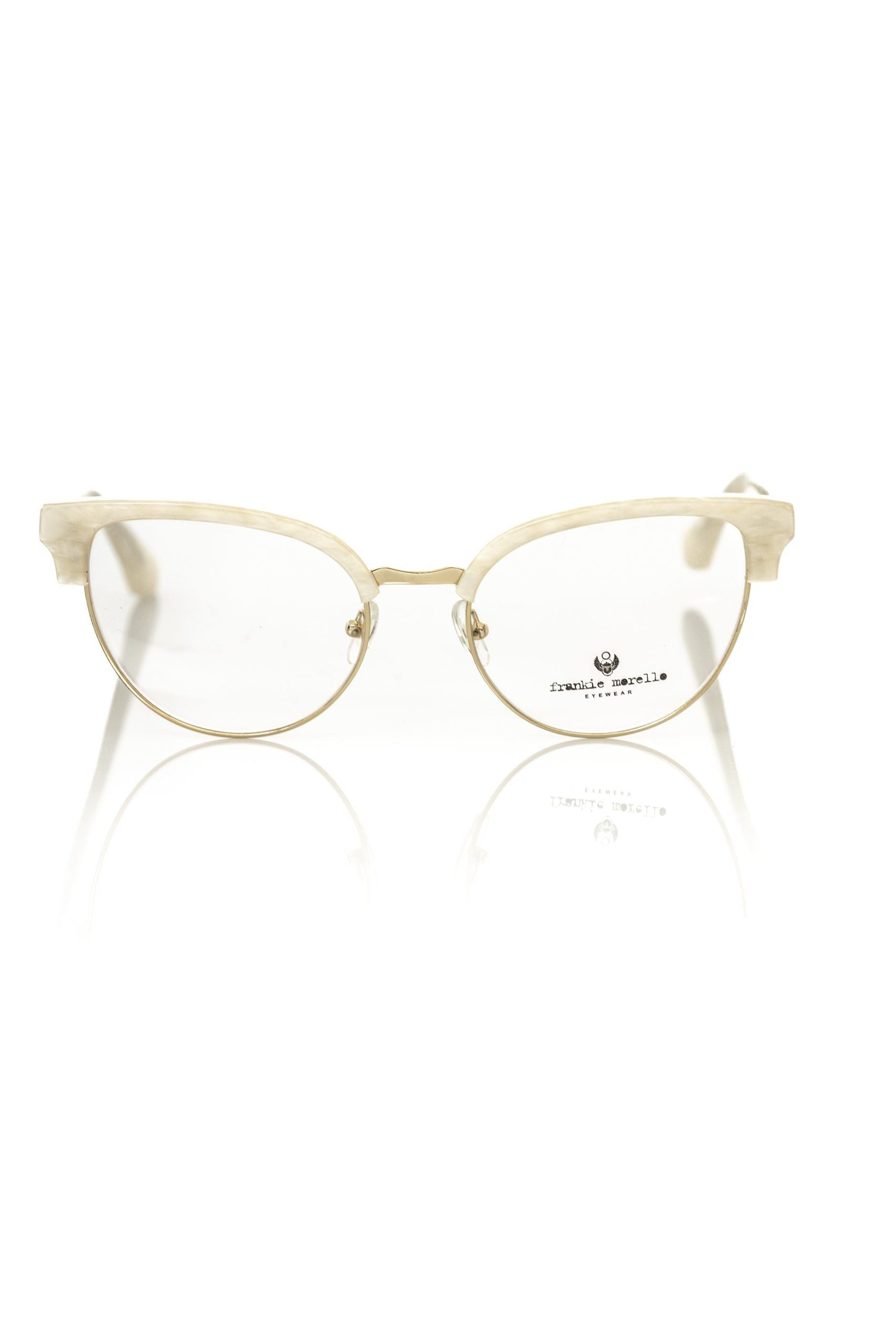 Frankie Morello White Metallic Women's Frame - ClickThatClicks 