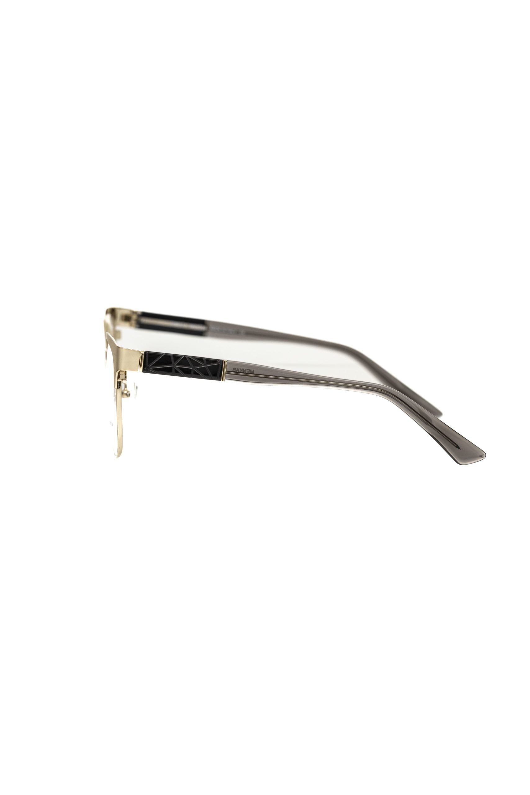 Frankie Morello Gold Metallic Women's Eyeglass Frame - ClickThatClicks 