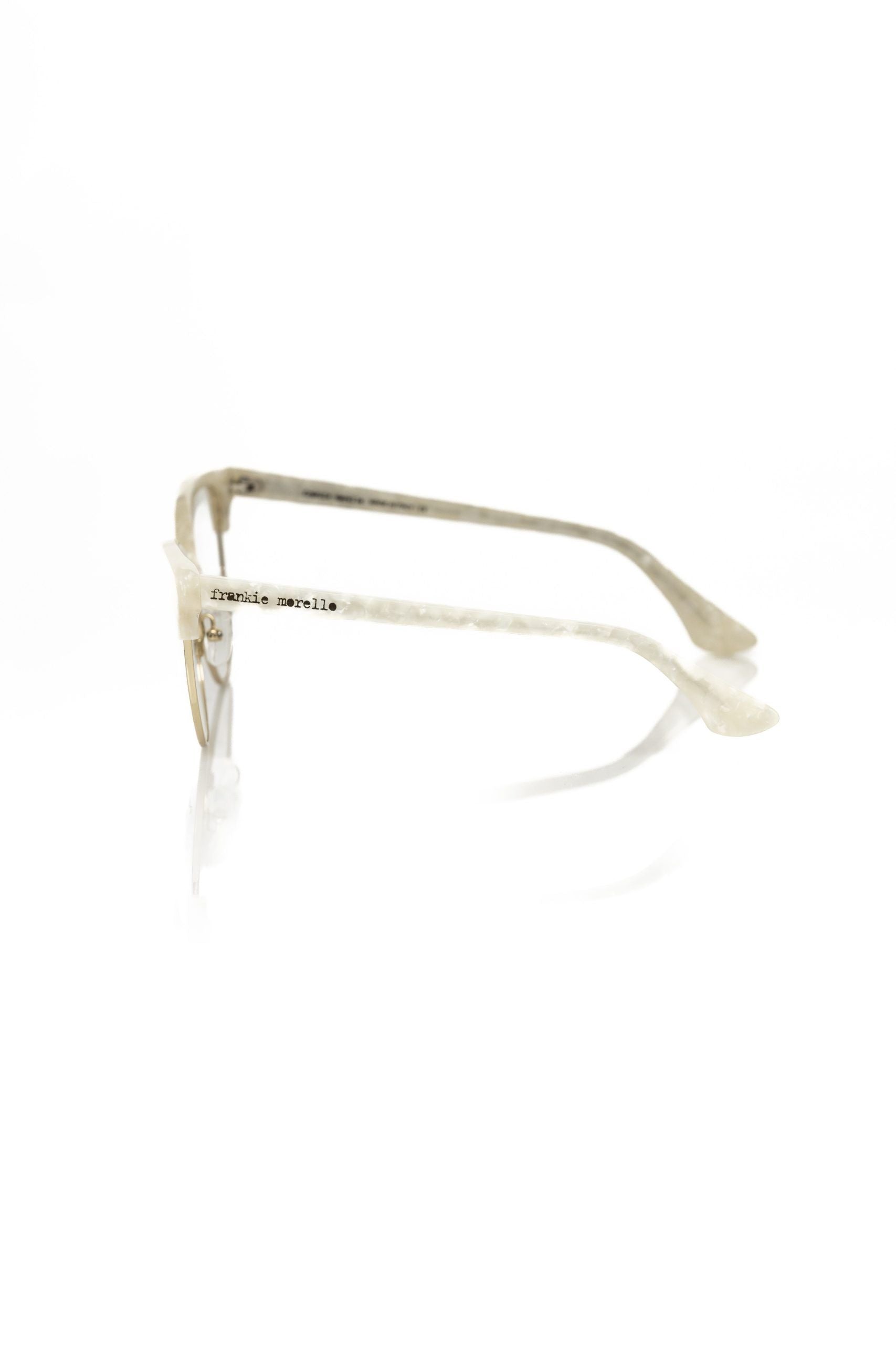Frankie Morello White Metallic Women's Frame - ClickThatClicks 