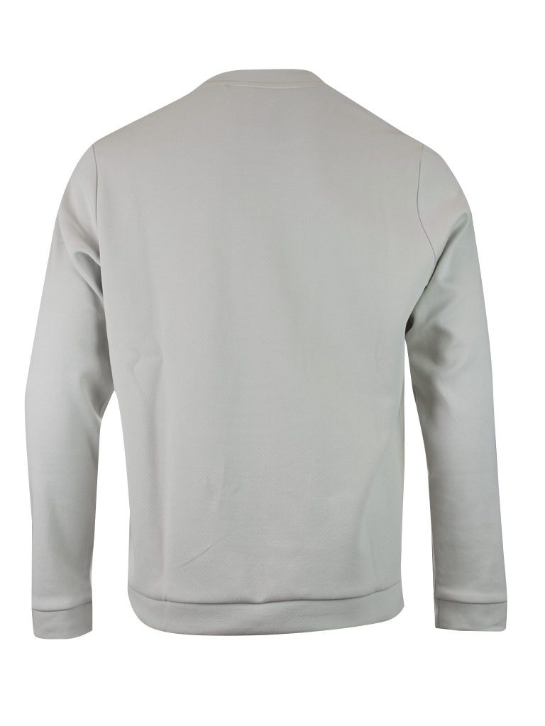 Hugo Boss Beige Cotton Round Neck Sweatshirt - ClickThatClicks 
