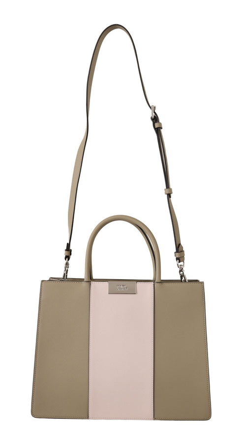 Karl Lagerfeld Sage Green Polyurethane Tote Shoulder Bag - ClickThatClicks 