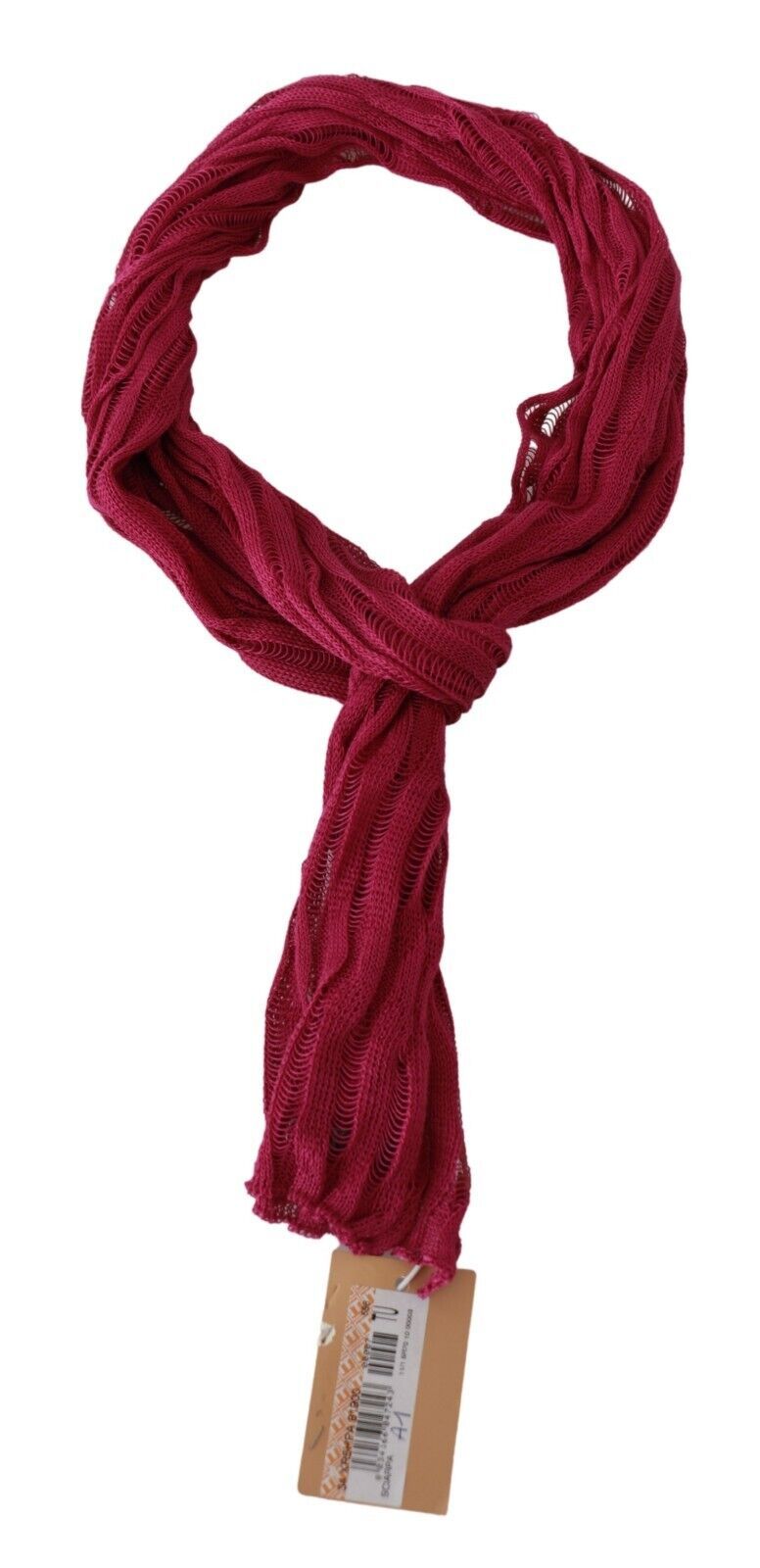 John Galliano Bordeaux Neck Wrap Shawl Foulard Scarf - ClickThatClicks 