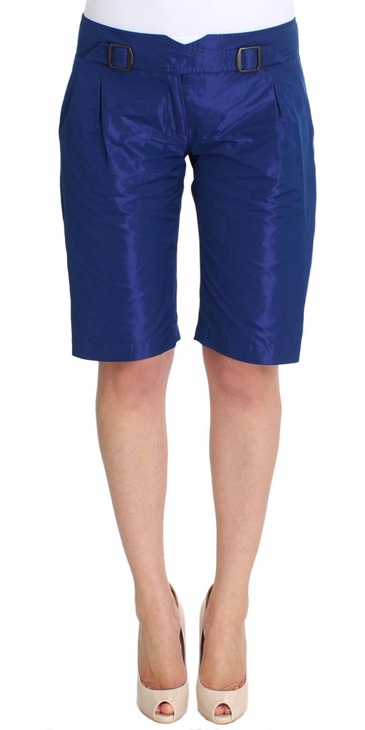 Ermanno Scervino Blue Above Knees Bermuda Shorts