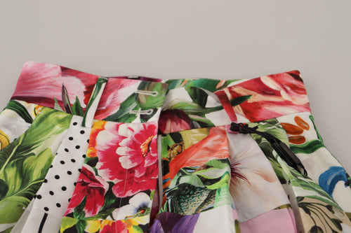 Dolce & Gabbana Multicolor High Waist Hot Pants Shorts - ClickThatClicks 