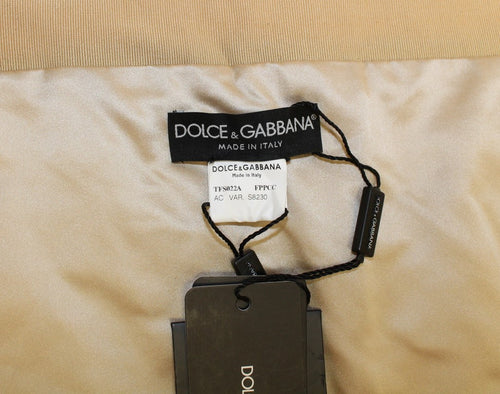 Dolce & Gabbana Beige MINK Fur Scarf Foulard Neck Wrap - ClickThatClicks 