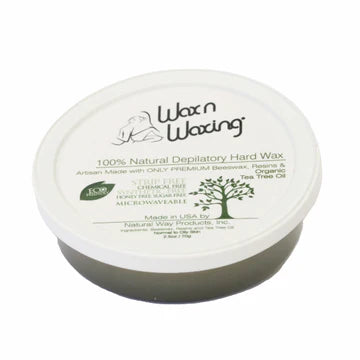 Wax n Waxing Tea Tree Formula Microwaveable Hair Removal Wax – 2.5oz