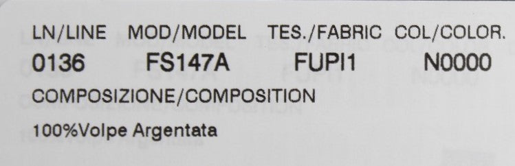 Dolce & Gabbana Black Fox Fur Collar Scarf - ClickThatClicks 