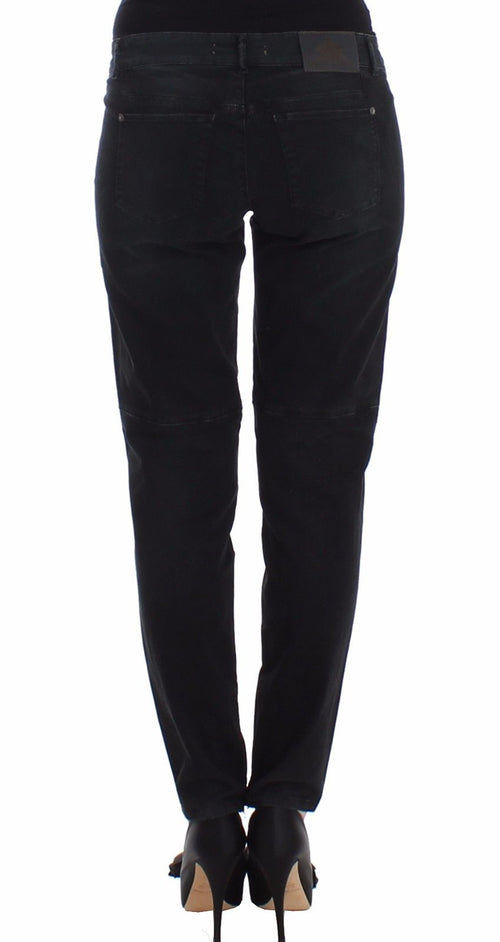 Ermanno Scervino Blue Slim Jeans Denim Pants Skinny Leg Straight - ClickThatClicks 