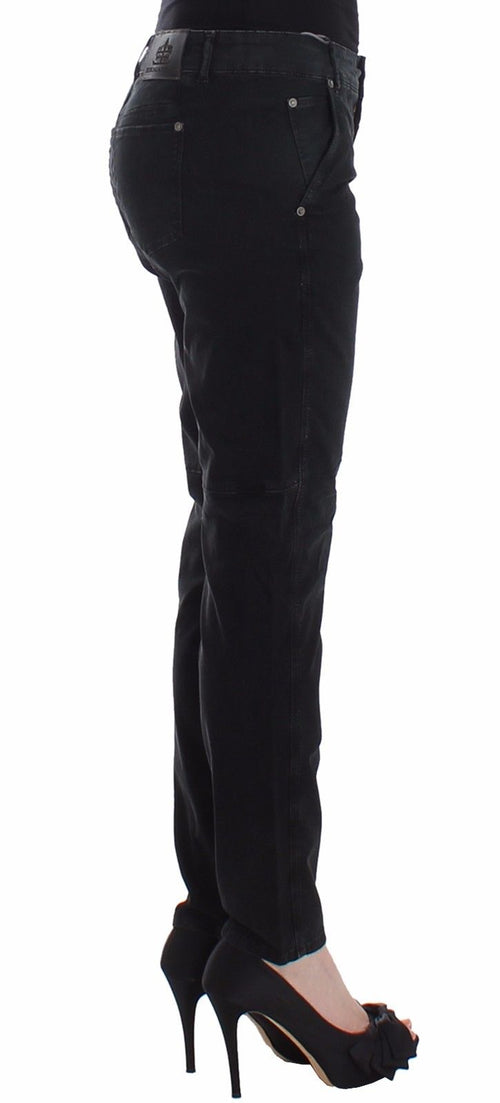 Ermanno Scervino Blue Slim Jeans Denim Pants Skinny Leg Straight - ClickThatClicks 