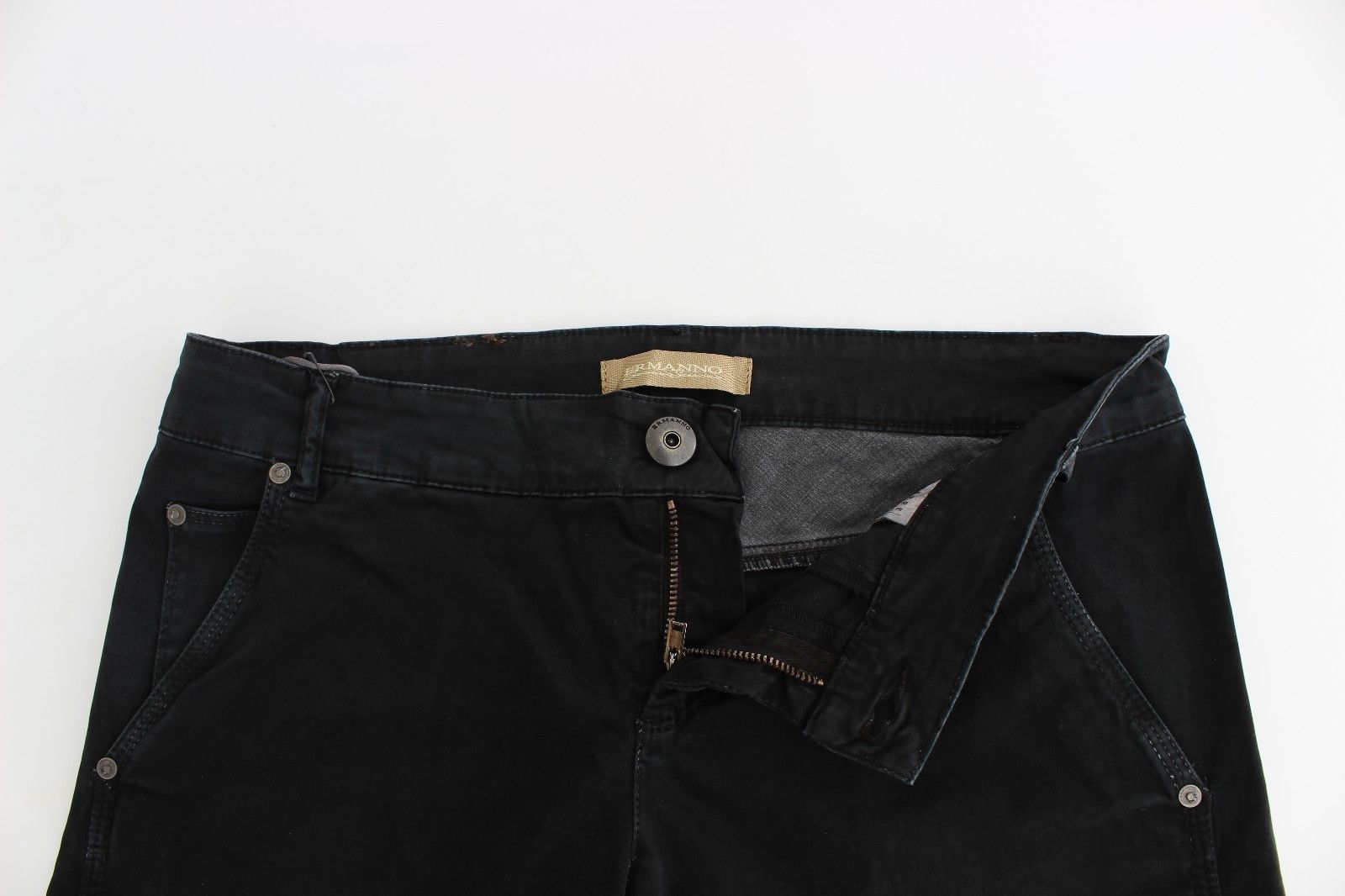 Ermanno Scervino Blue Slim Jeans Denim Pants Skinny Leg Straight - ClickThatClicks 