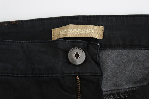Ermanno Scervino Blue Slim Jeans Denim Pants Skinny Leg Straight - ClickThatClicks 
