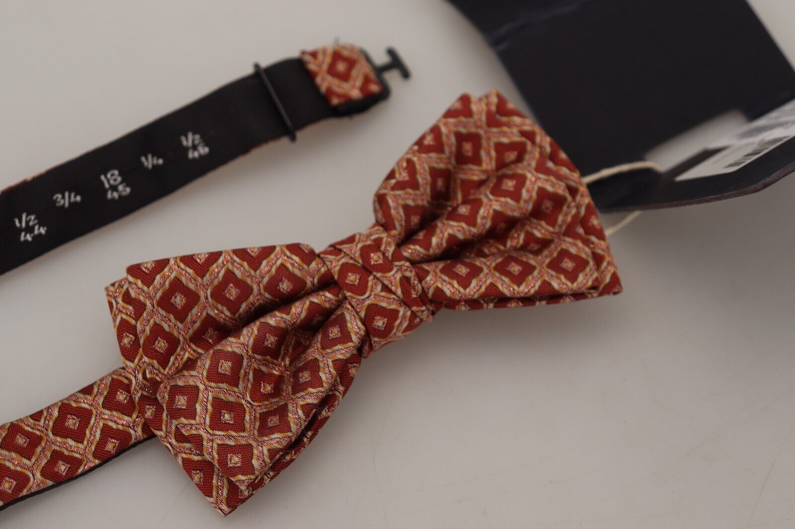 Scotch & Soda Multicolor Silk Adjustable Neck Papillon Men Bow Tie - ClickThatClicks 