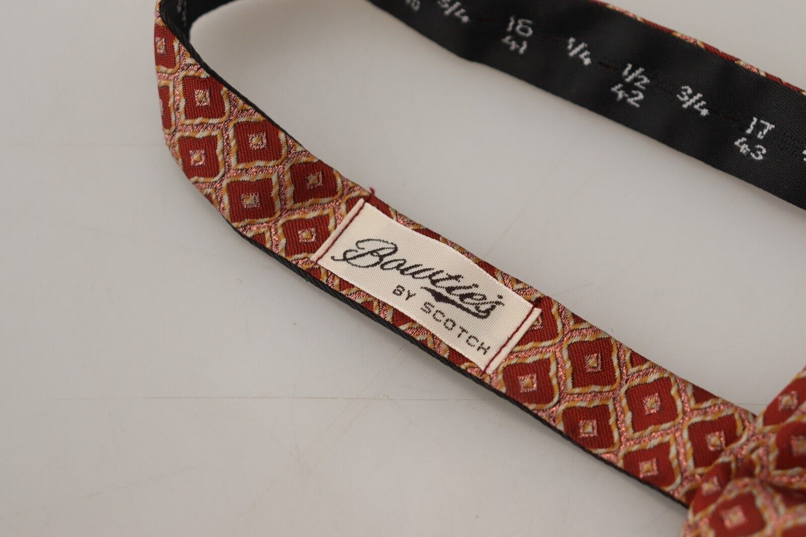 Scotch & Soda Multicolor Silk Adjustable Neck Papillon Men Bow Tie - ClickThatClicks 