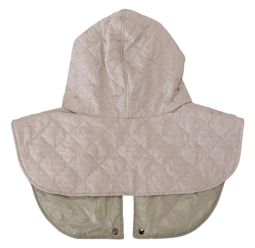 Dolce & Gabbana White Quilted Whole Head Wrap One Size Nylon Hat - ClickThatClicks 