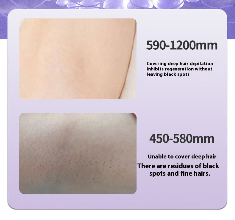 Laser Freezing Hair Removal Device