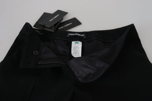 Dolce & Gabbana Black High Waist Women Pants - ClickThatClicks 