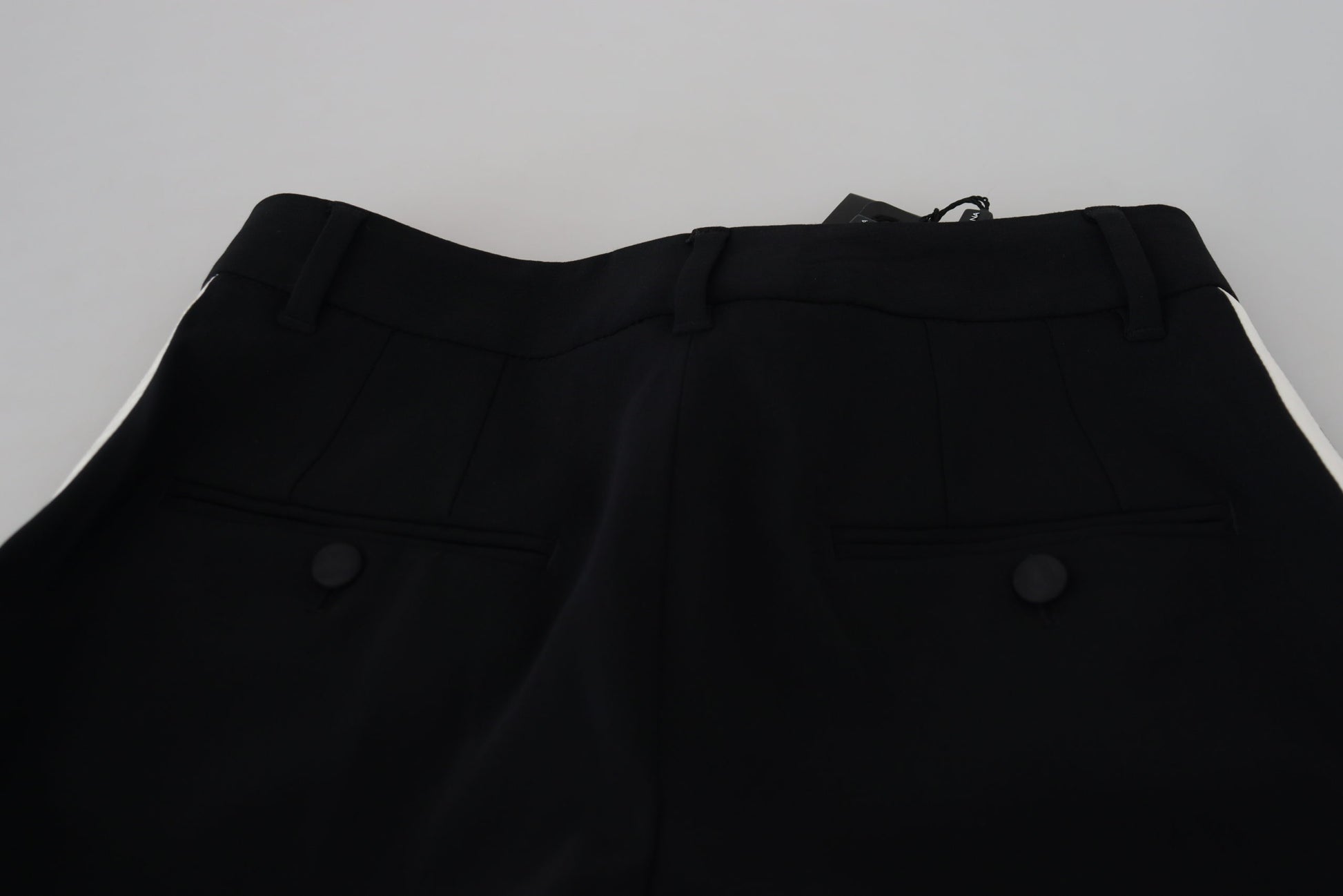 Dolce & Gabbana Black High Waist Women Pants - ClickThatClicks 