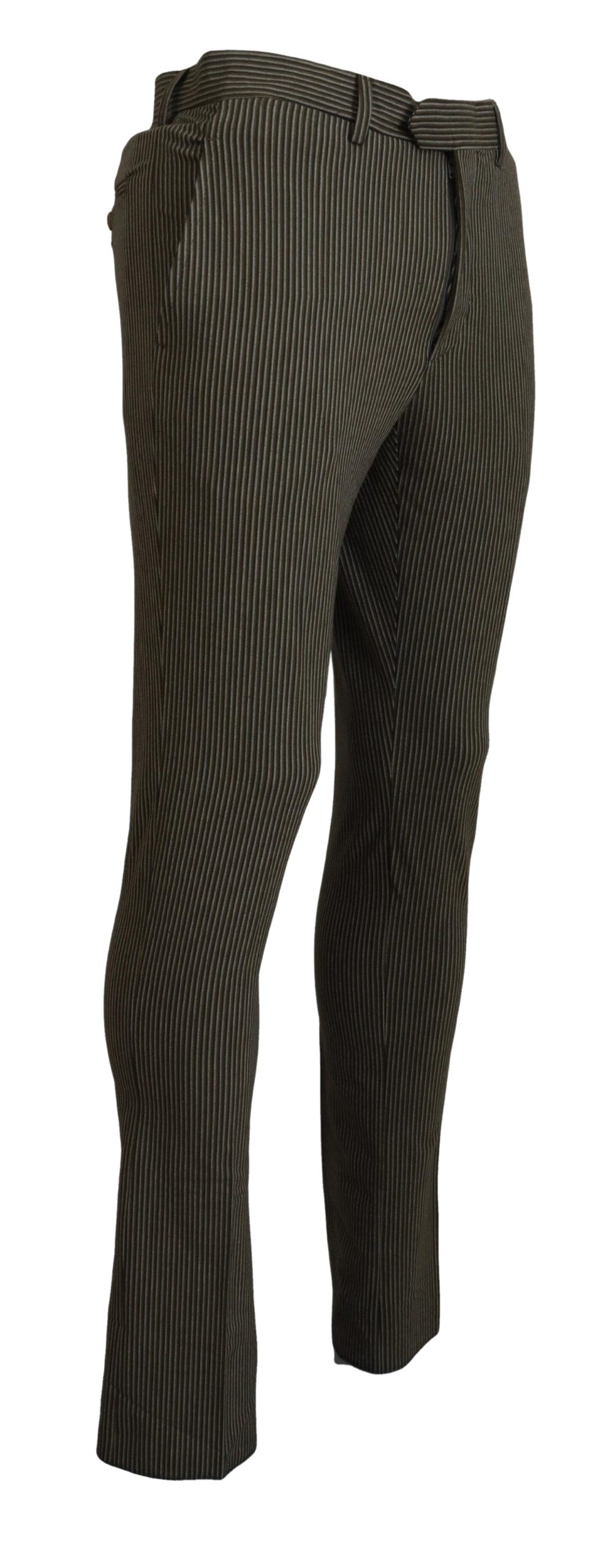 BENCIVENGA Multicolor Striped Pure Cotton Men Pants - ClickThatClicks 
