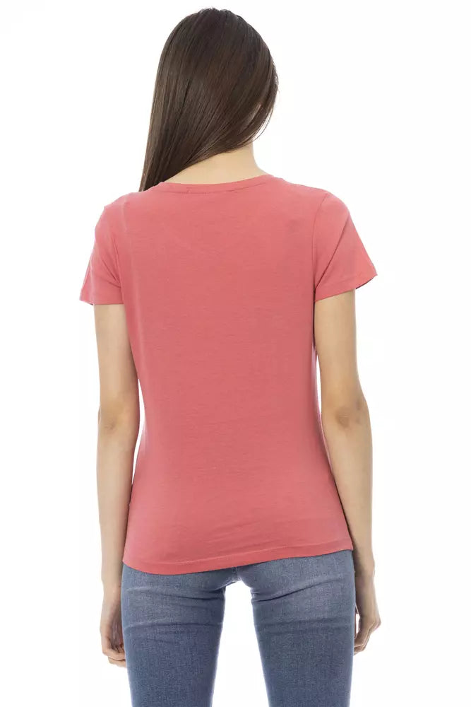 Trussardi Action Multicolor Cotton Women Top - ClickThatClicks 