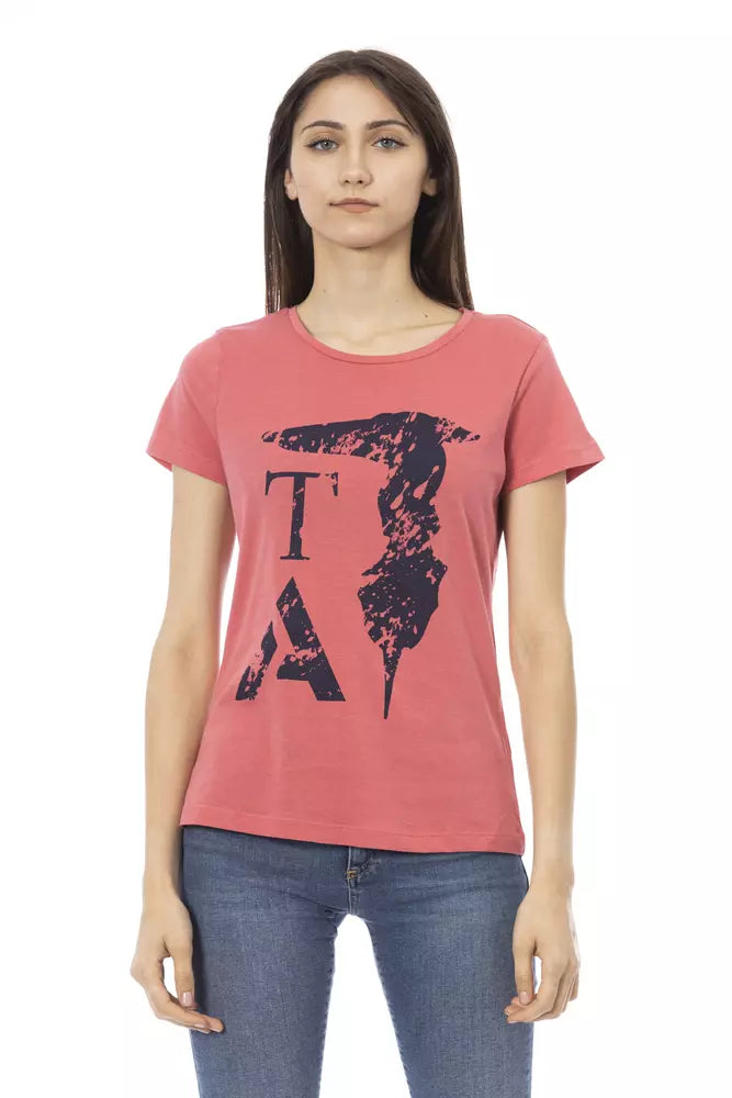 Trussardi Action Multicolor Cotton T-Shirt