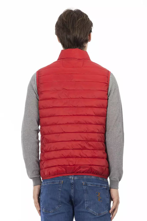Ciesse Outdoor Red Polyester Men's Sleeveless Jacket - ClickThatClicks 