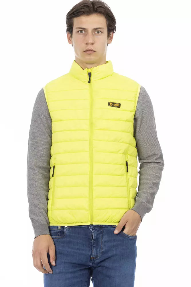 Ciesse Outdoor Yellow Polyester Men Jacket - ClickThatClicks 