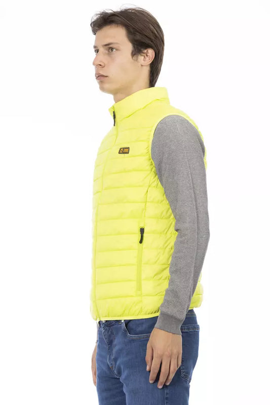 Ciesse Outdoor Yellow Polyester Men Jacket - ClickThatClicks 