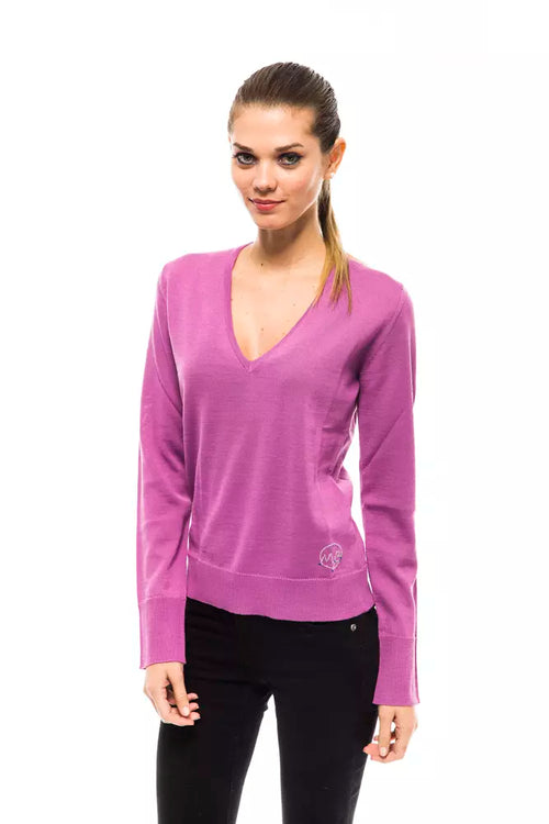 Montana Blu Multicolor Wool Women Sweater - ClickThatClicks 