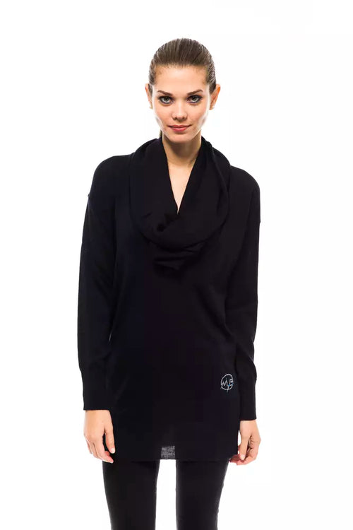 Montana Blu Blue Wool Women Sweater - ClickThatClicks 