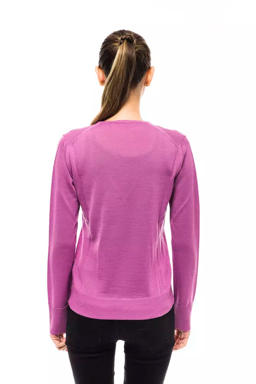 Montana Blu Multicolor Wool Women Sweater - ClickThatClicks 