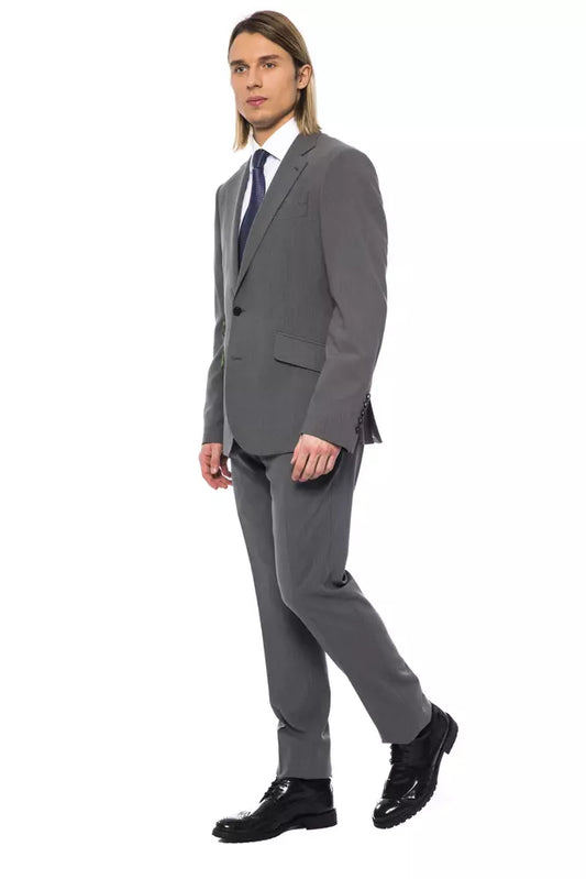 Billionaire Italian Couture Gray Wool Men's Blazer - ClickThatClicks 