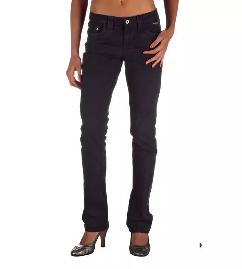 Ungaro Fever Blue Cotton Women's Regular Fit Jean - ClickThatClicks 