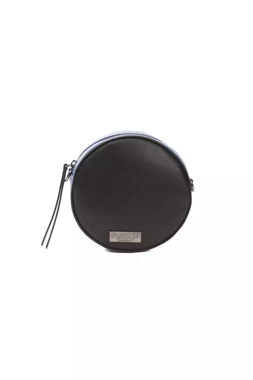 Pompei Donatella Black Leather Women Crossbody - ClickThatClicks 
