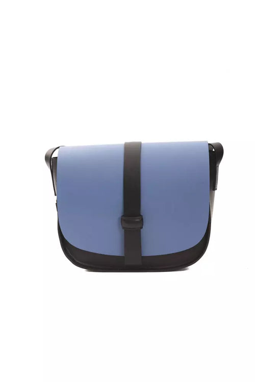 Pompei Donatella Blue Leather Women Crossbody Bag - ClickThatClicks 