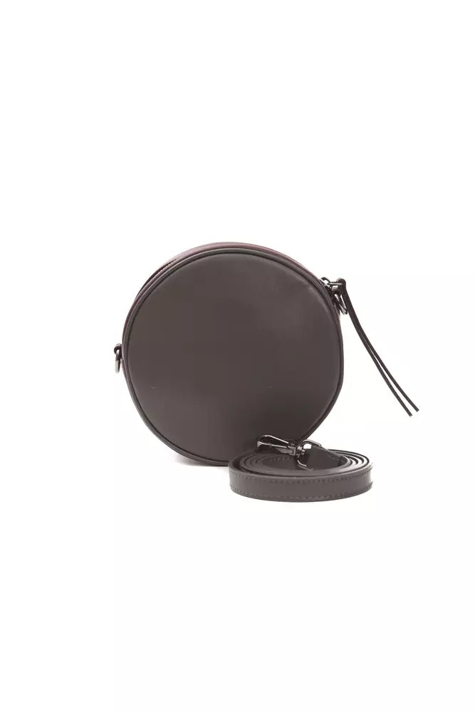 Pompei Donatella Burgundy Leather Crossbody Bag - ClickThatClicks 