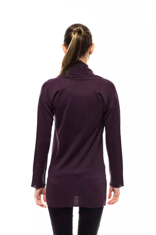 Montana Blu Purple Wool Women Sweater - ClickThatClicks 