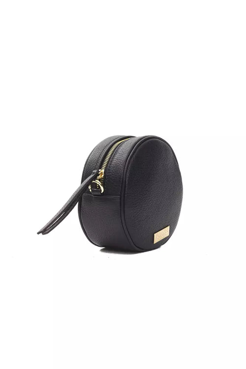 Pompei Donatella Gray Leather Women Crossbody Bag - ClickThatClicks 