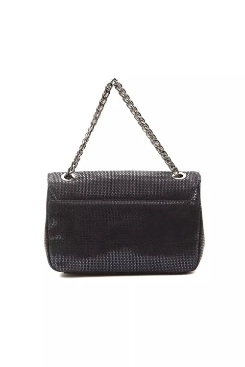 Pompei Donatella Blue Leather Women Crossbody Bag - ClickThatClicks 