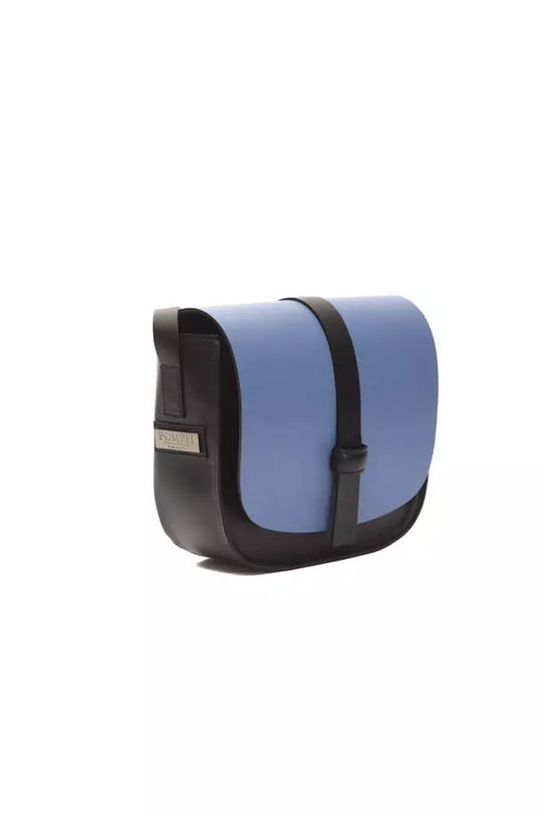 Pompei Donatella Blue Leather Women Crossbody Bag - ClickThatClicks 