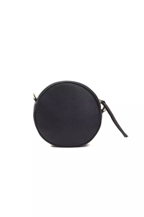 Pompei Donatella Gray Leather Women Crossbody Bag - ClickThatClicks 