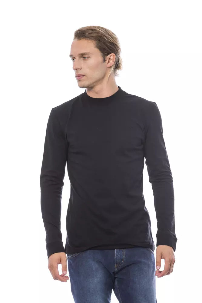 Verri Black Cotton Men's Sweater - ClickThatClicks 