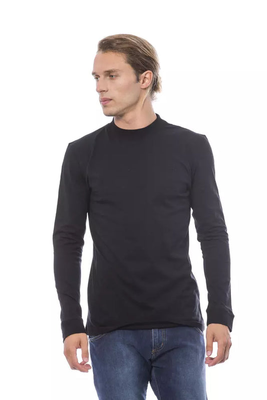 Verri Black Cotton Men's Sweater - ClickThatClicks 